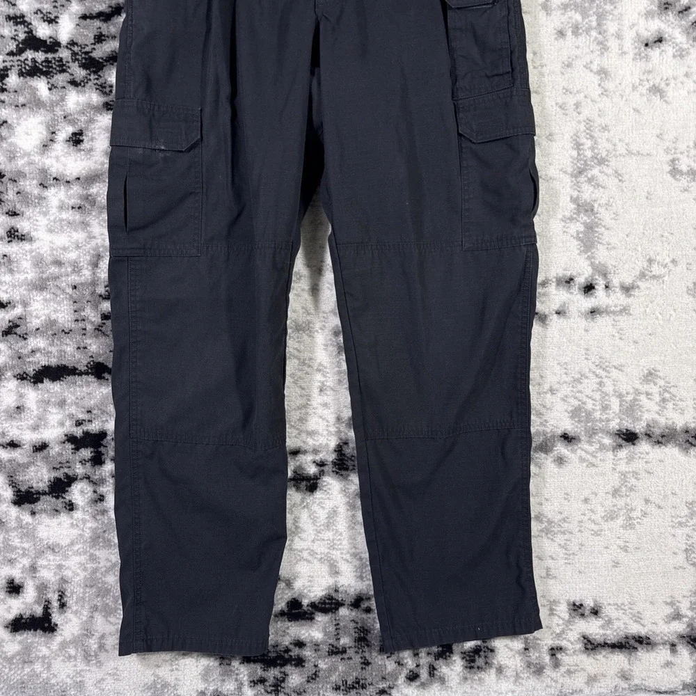 5.11 Tactical Pants Mens‎ Size 34x34 Black Ripstop Cargo Tactical Utility Duty